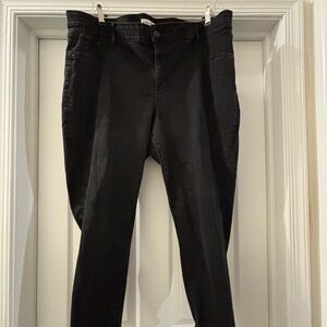 Ava & Viv Classic Black Denim Jeans